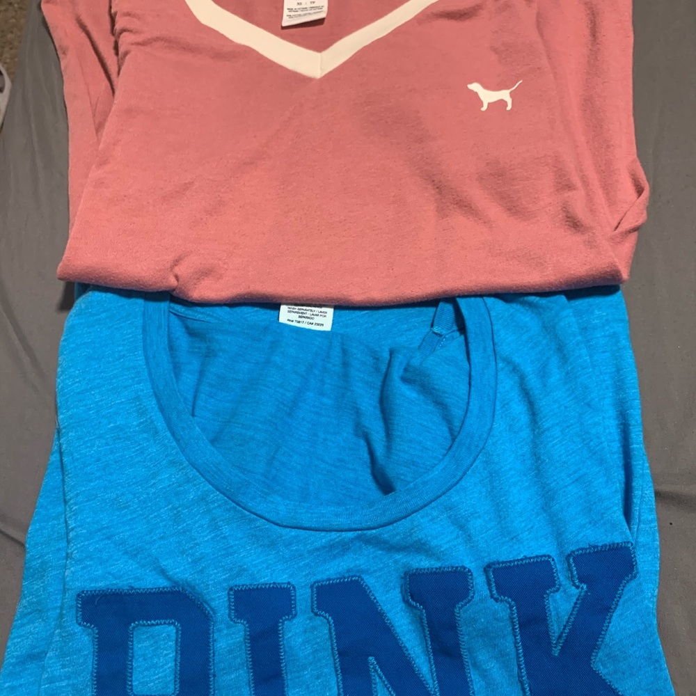 Vs PINK shirt bundle of 2